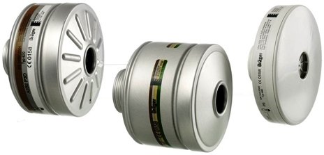 A2 B2 E2 K2 Hg P3 RD 40 Bağlantılı Gaz Filtresi