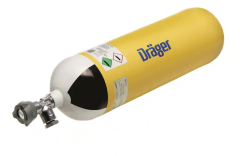 Drager 6Lt / 300 Bar Çelik Silindir / Tüp