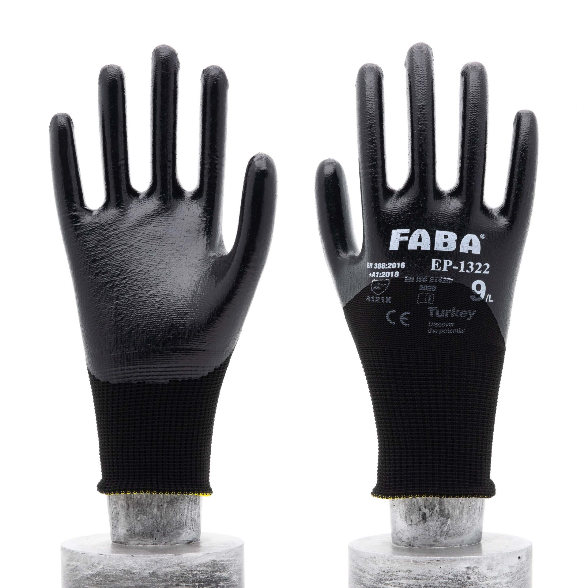 Faba EP-1322 Nitril Kaplı İş Eldiveni