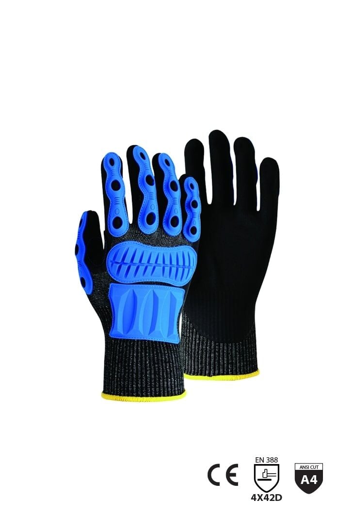 Hanvo NJ315OSG Kesilmeye Dirençli Darbe Emici Eldiven 10 / XL