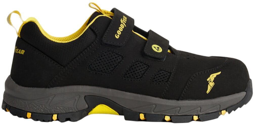 Goodyear Aero Black S1PL ESD HRO Fiberglas İş Ayakkabısı